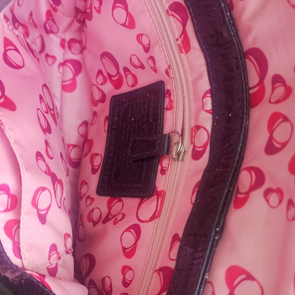 Coach Black Leather Shoulder Bag - Picture 4 of 6